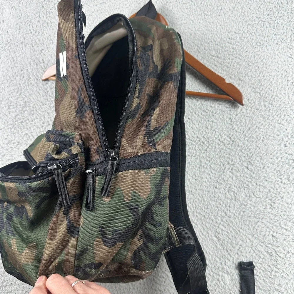 Jordan Jumpman Camo Backpack‎ Large Green Brown Red Woodland Camouflage Bag